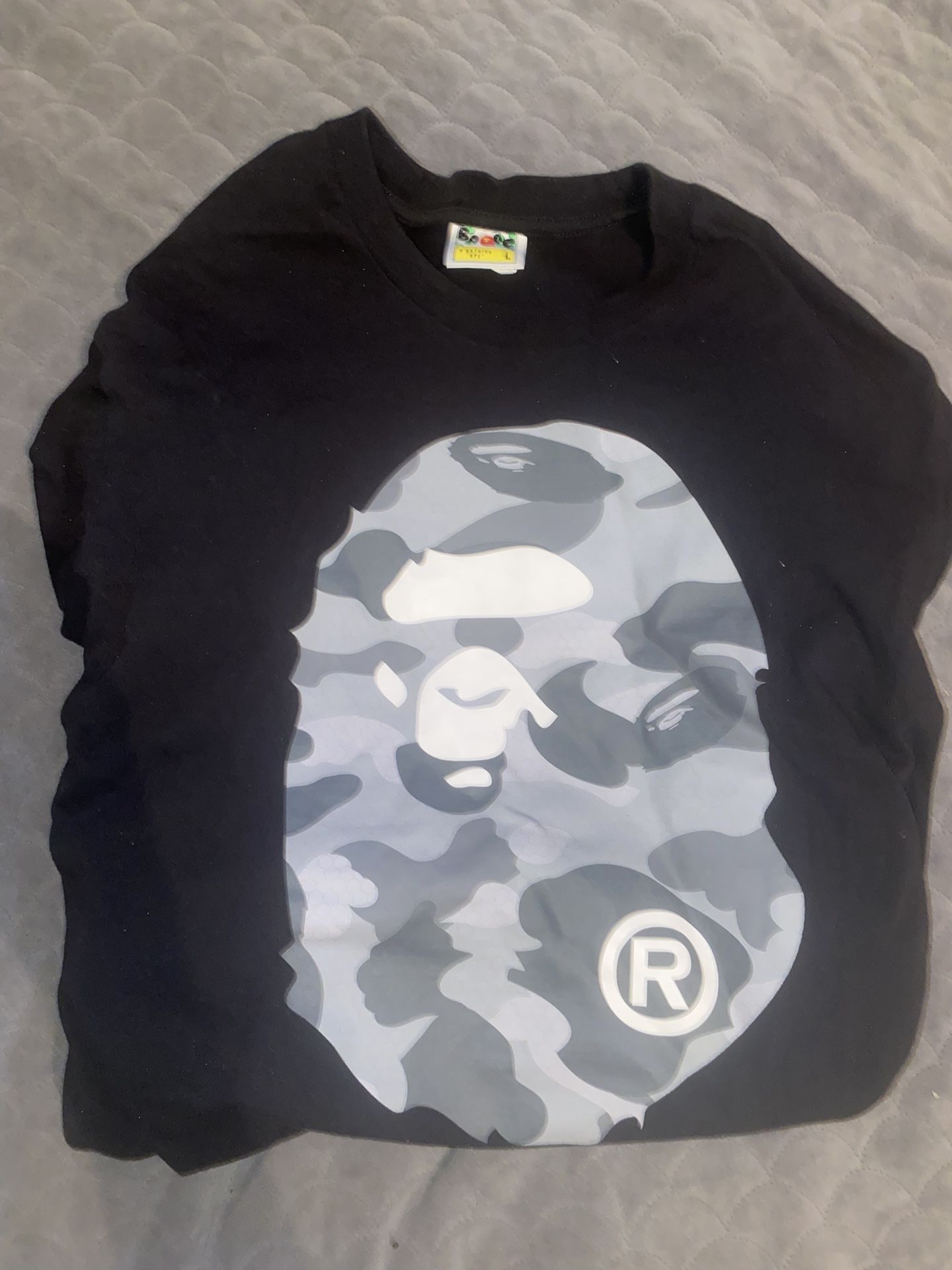 Bape Tee X Sp5der Hoodie