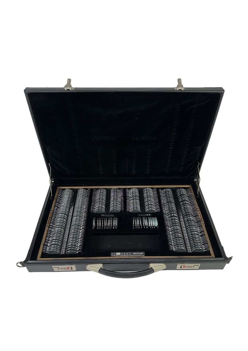 Pioneer Premier Trial Lens Set with Plus & Minus Cylinder in Carrying Case