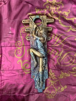  vintage Greek Zeus musical the muses 3D wall art plaque statue figure