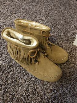 Size 8 Luck Brand bootie boots