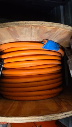 Orange High Voltage Shielded Cable 70mm² 20 meters