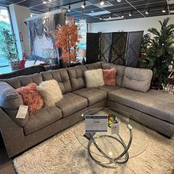 Sectional In Stock For Immediate Delivery 
