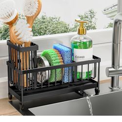 Organizer sponge holder for kitchen sink (44)