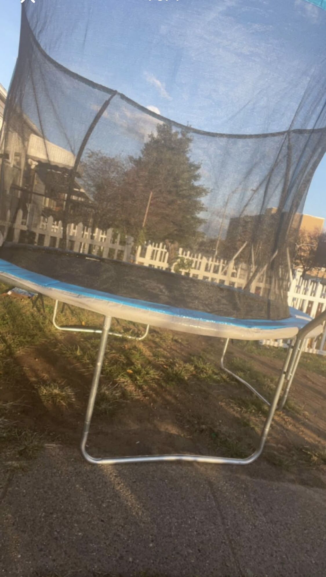 Brand New Trampoline Bought A Few Weeks Ago And Used It Twice 