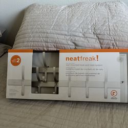 Wall mounting hook and track system