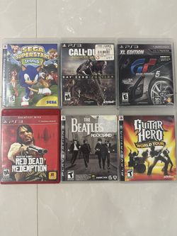 Play Station 3 Games Bundle