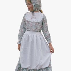 Revolutionary War Colonial Dress 11-12 Yrs