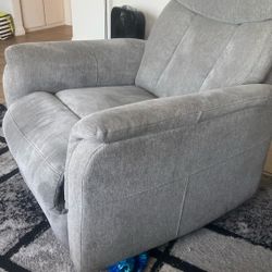 Grey Recliner 