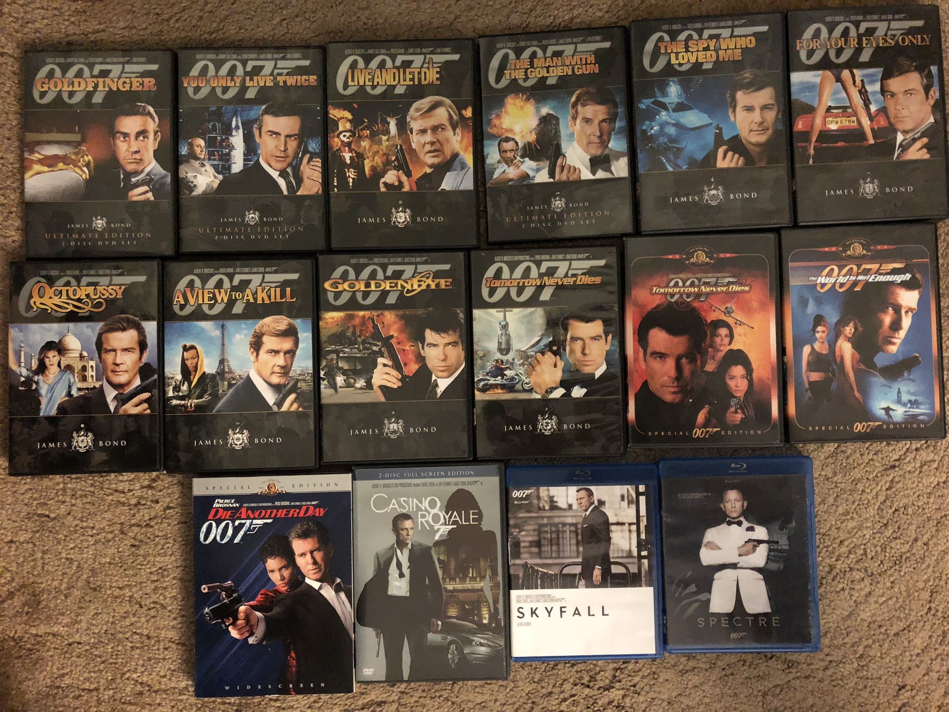 James Bond DVD
