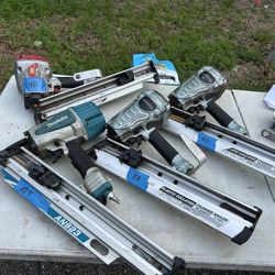 Framing Nail Guns Makita Hitachi Max