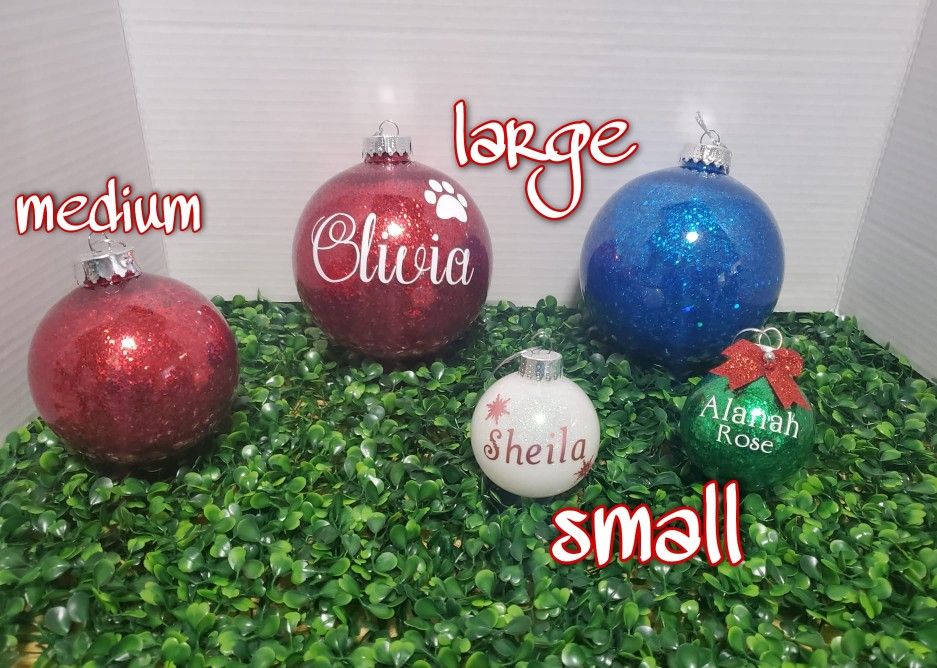 Personalized Ornaments