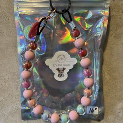 Pet Beaded Dog Collars