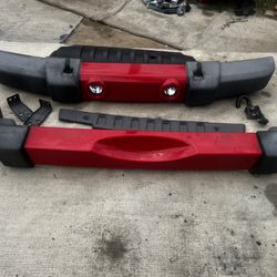 2017 Jeep Wrangler Front and Rear Bumpers