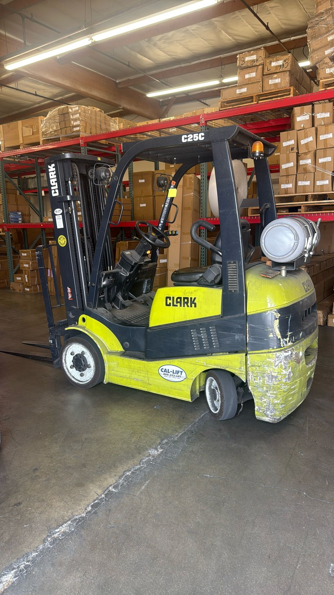 Clark C25CL Forklift 1500hrs