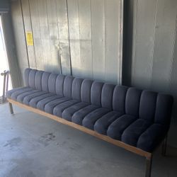 Long Comfy Bench Sofa Couch 
