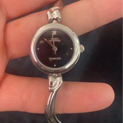 Gloria Vanderbilt Diamond Bracelet Watch 