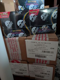 Pokemon PHANTASMAL FLAMES BOOSTER BOX CASE