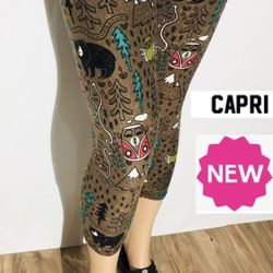  NEW Womens Camper  Leggings Soft As Lularoe OS/TC
