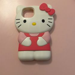 3d Hello kitty iphone 14 case 
