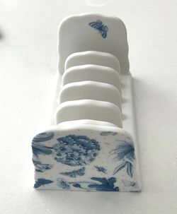 Portmeirion Botanic Blue Toast Rack