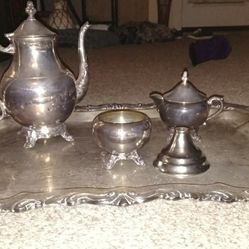 Antique F. B. Rogers Silver Co. Tea/coffee Set