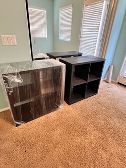 IKEA bookshelves