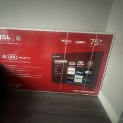  75’ TCL 4K SMART TV