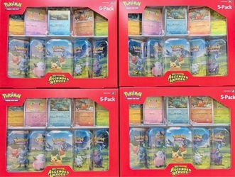 Ascended Heroes Tins 5-Pack Box