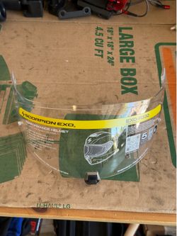 Scorpion EXO-R330 Clear Faceshield New Never used.