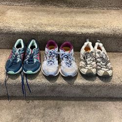 Merrel, New Balance . 3 Pairs Size 8 