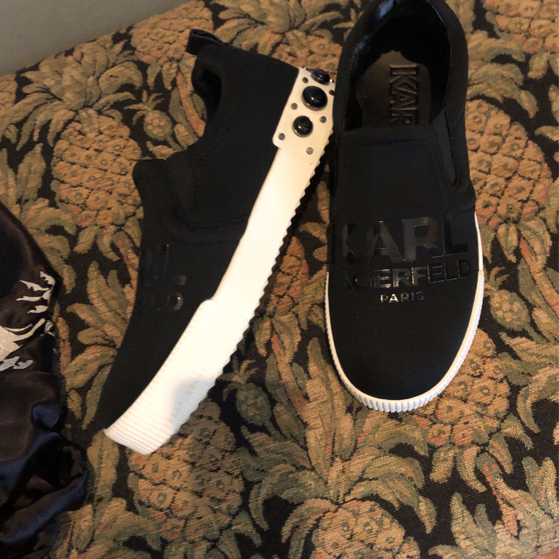 Karl Lagerfeld Embellished Sneakers