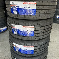 BRAND NEW SET OF TIRES 235/45r18 235/45/18