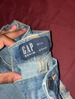 Gap Denim Straight Jeans 32x32