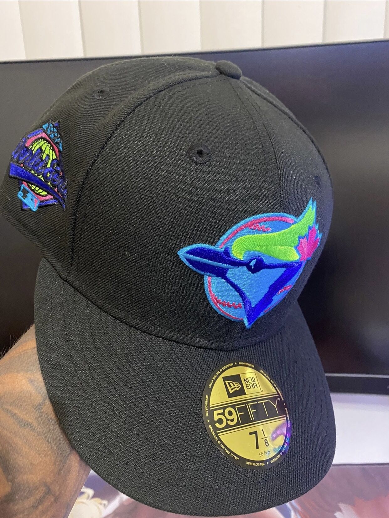 Hat Club Exclusive Cyberpunk Toronto Blue Jay 71/8
