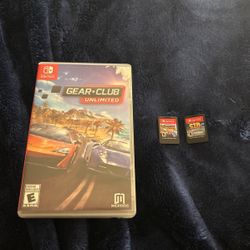 Nintendo Games :Gear Club,CTR Racing 