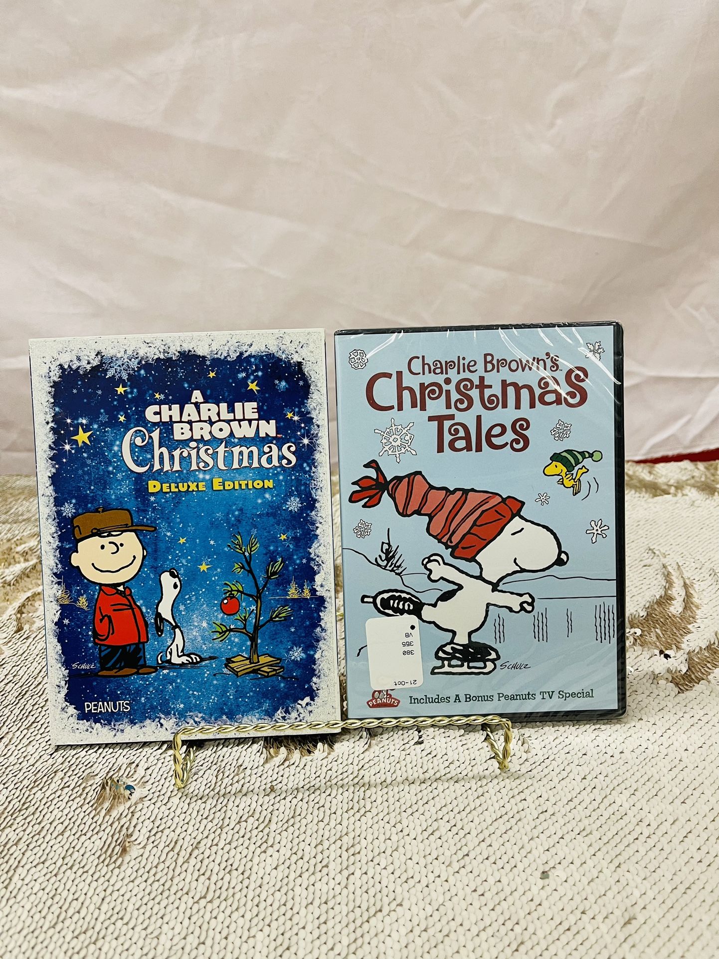 Two Peanuts DVD ONE IS NEW ONE USED LIKE New $25