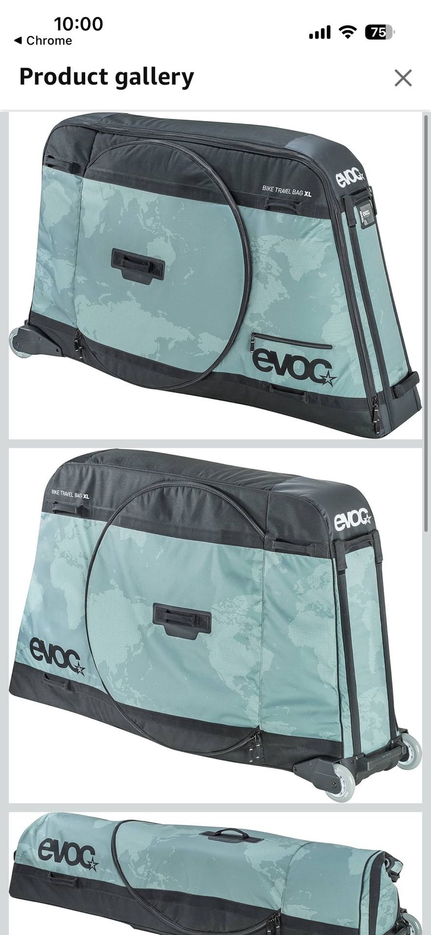 Evoc Sports Bike Travel Duffle