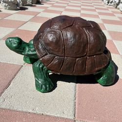 New Turtle Made Out Of Cement Perfect Gift 🎁 