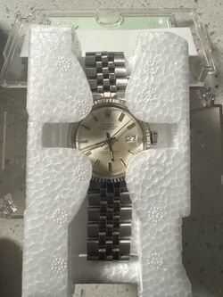 Rolex 18k gold white 1601