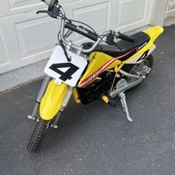 Razor MX650 Dirt Rocket Electric Motocross Off-road Bike - Yellow