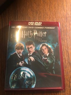 The movie “Harry Potter” HD DVD