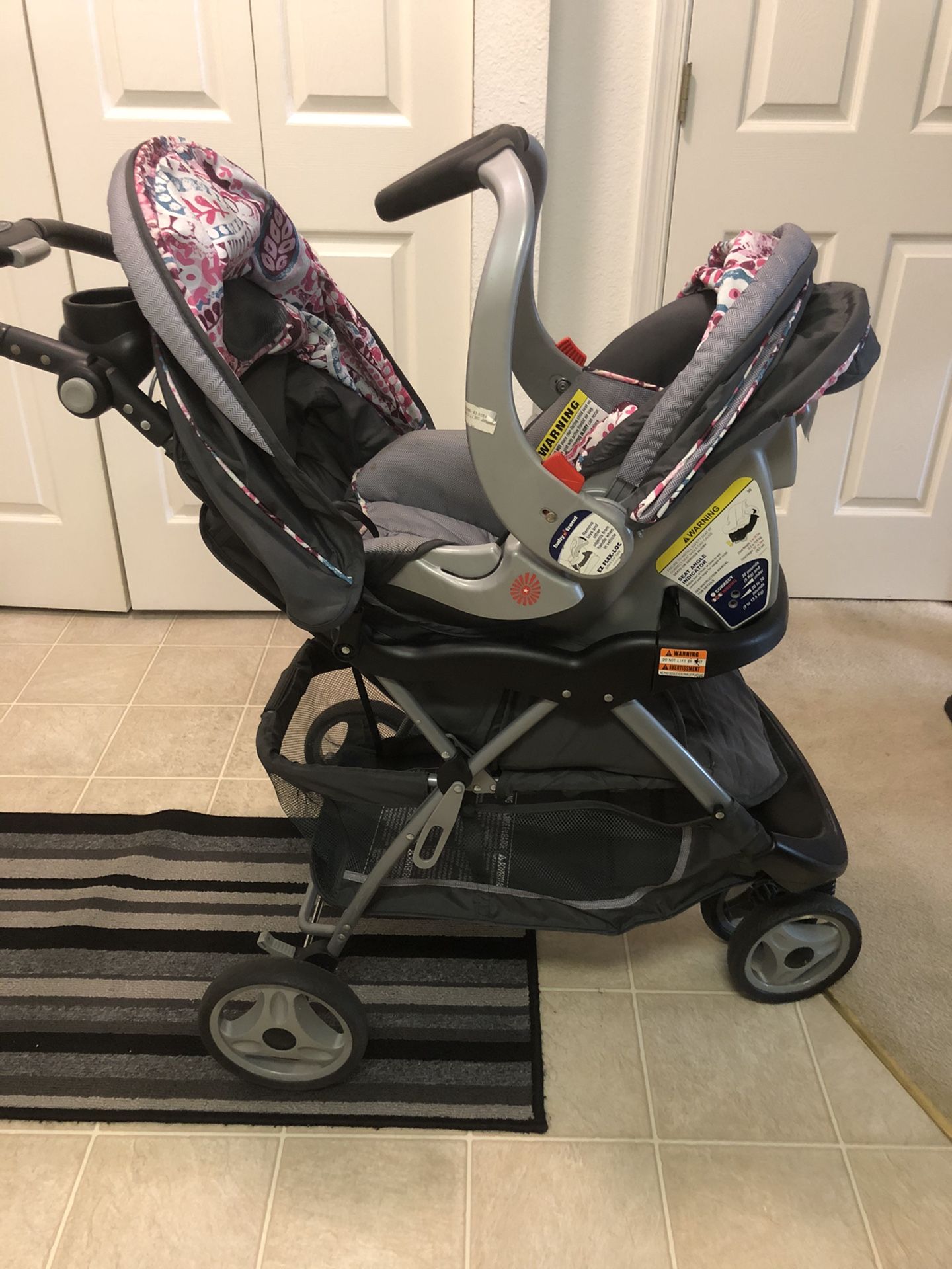 Baby Trend stroller and car seat