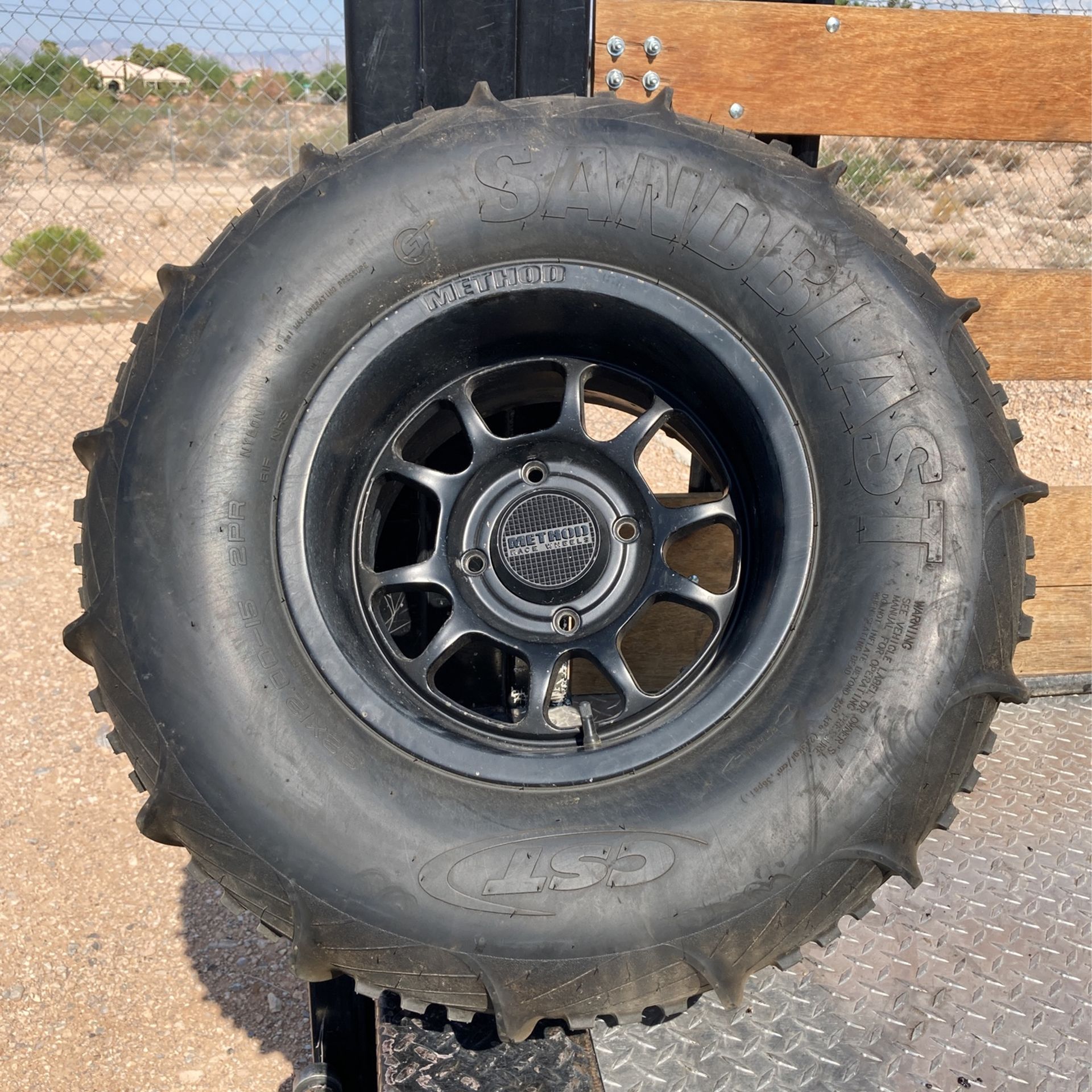 Sandblast CST Paddle With Method Wheel