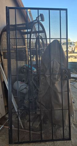 Screen security door