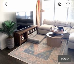TV entertainment center 73” long