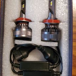 H8 H9 H11 Led Bulbs 6000k White New!