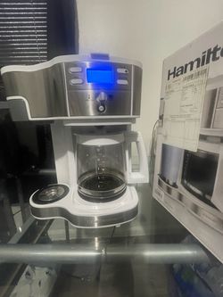Hamilton Beach 12-Cup Coffee Maker and Single Cup