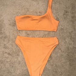 High waisted swimsuit size Large