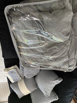 Six piece comforter set