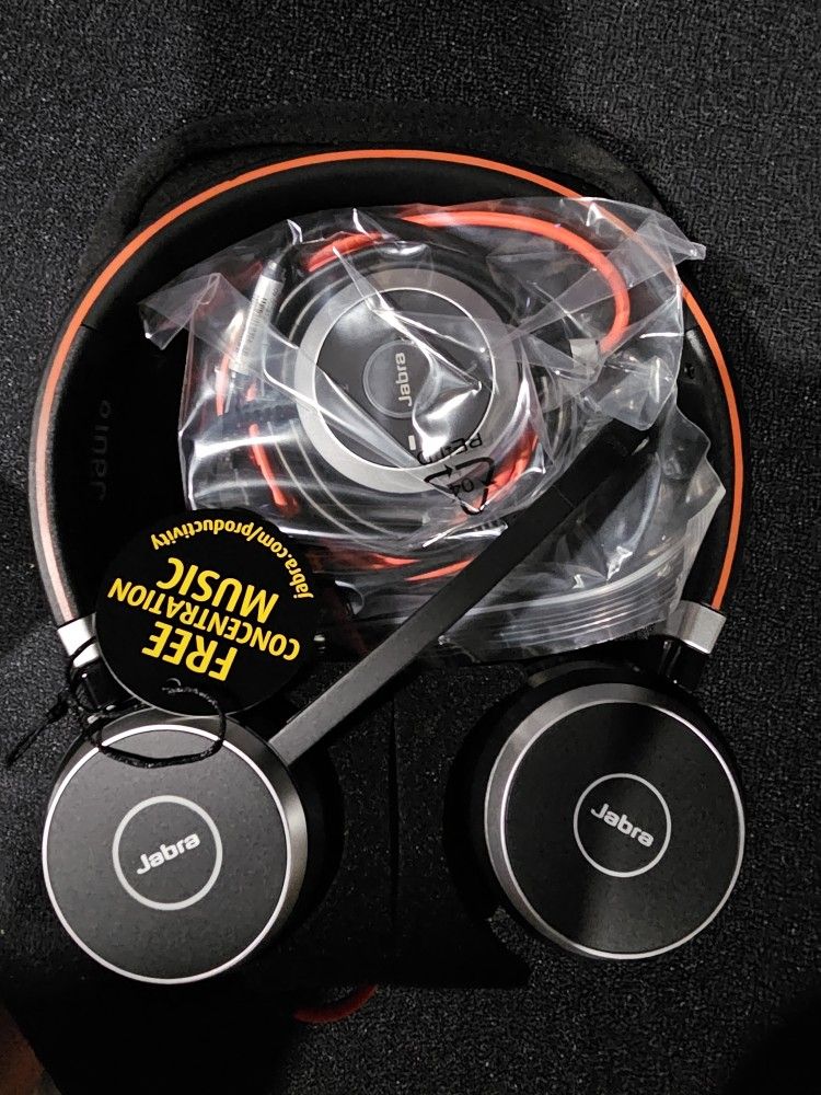 Jabra Evolve 40 Stereo Wired Headset New